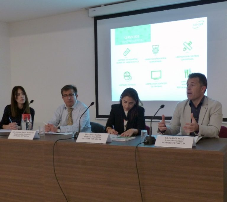 Tot Net protagoniza un encuentro con el Servicio de Ocupación 360º de Foment de Terrassa