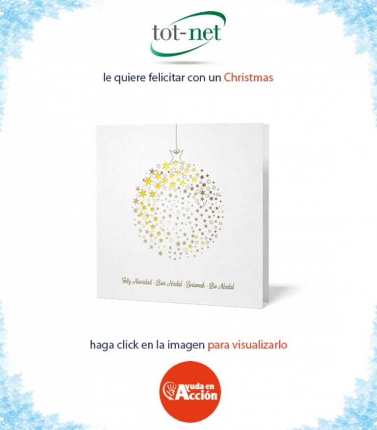¡Tot-Net os desea felices fiestas y feliz 2017!