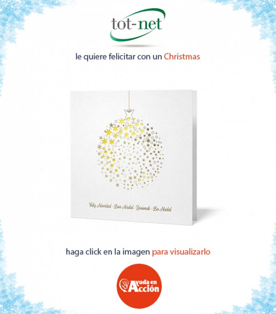 ¡Tot-Net os desea felices fiestas y feliz 2017!