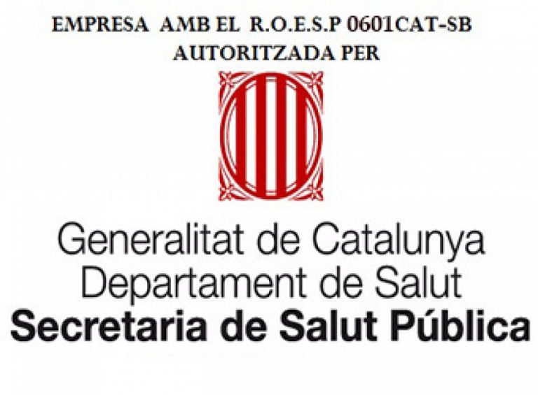 empresa autorizada Desinfección biocidas