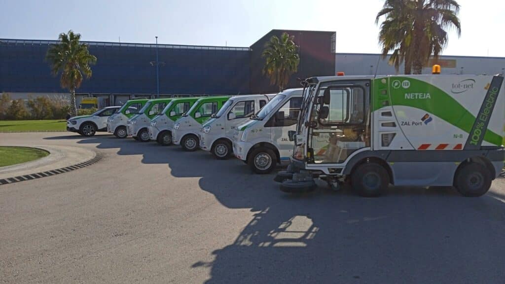 flota vehiculos electricos | Tot-Net