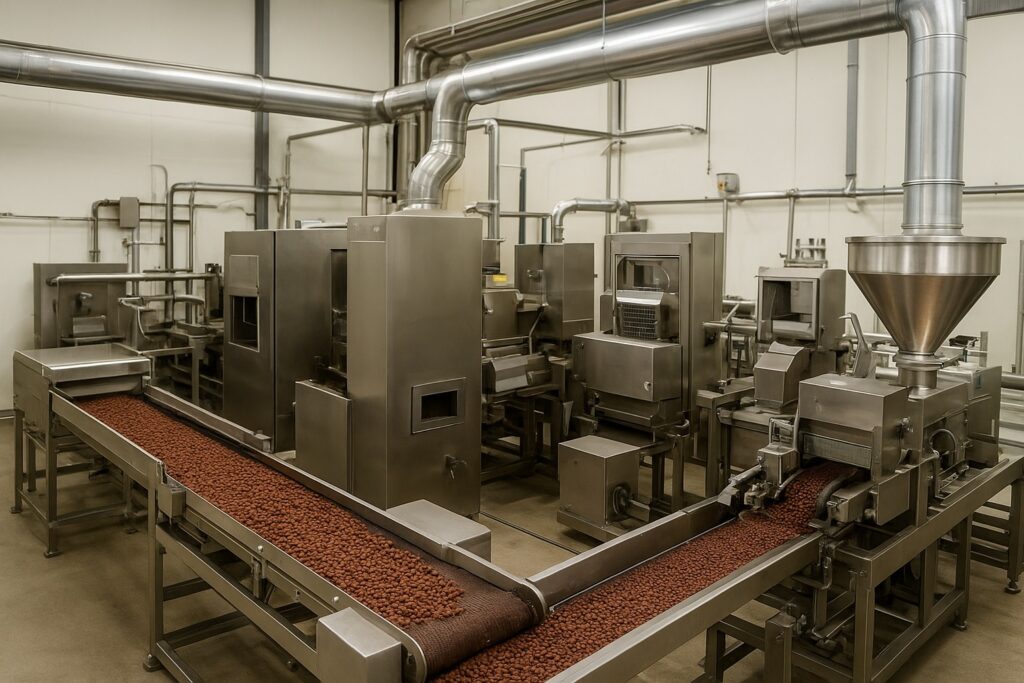 Tot-Net refuerza la seguridad alimentaria con servicios especializados de limpieza en el sector del cacao y la chocolatería